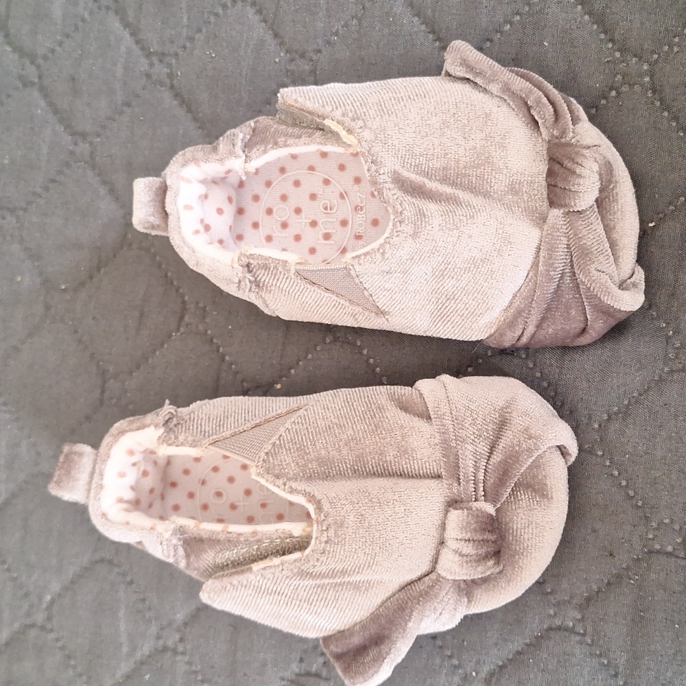 Ro+ me Infant Shoes, 0-6 months, Silver